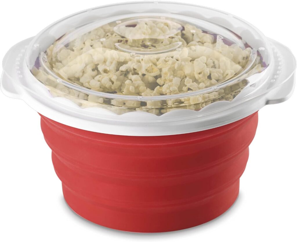 Cuisinart CTG-00-MPM Microwave Popcorn Maker, Red