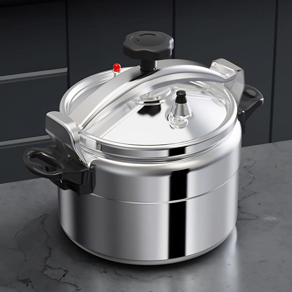 Aluminium Pressure Cooker with Easy Lock Lid, 5L