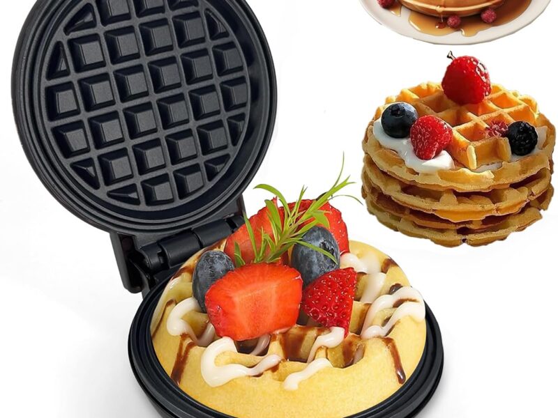 5-Inch Mini Nonstick Waffle Maker