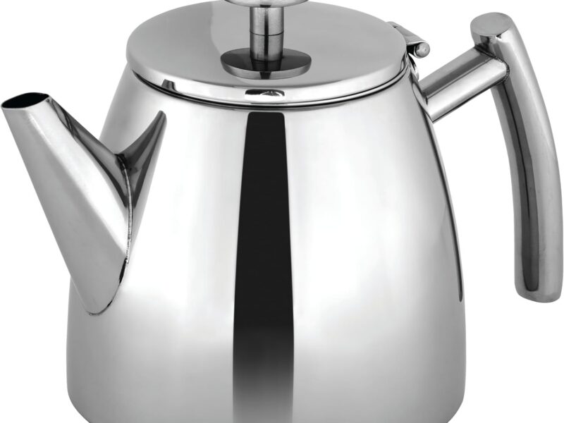 Avanti Modena Double-Wall Steel Tea Pot