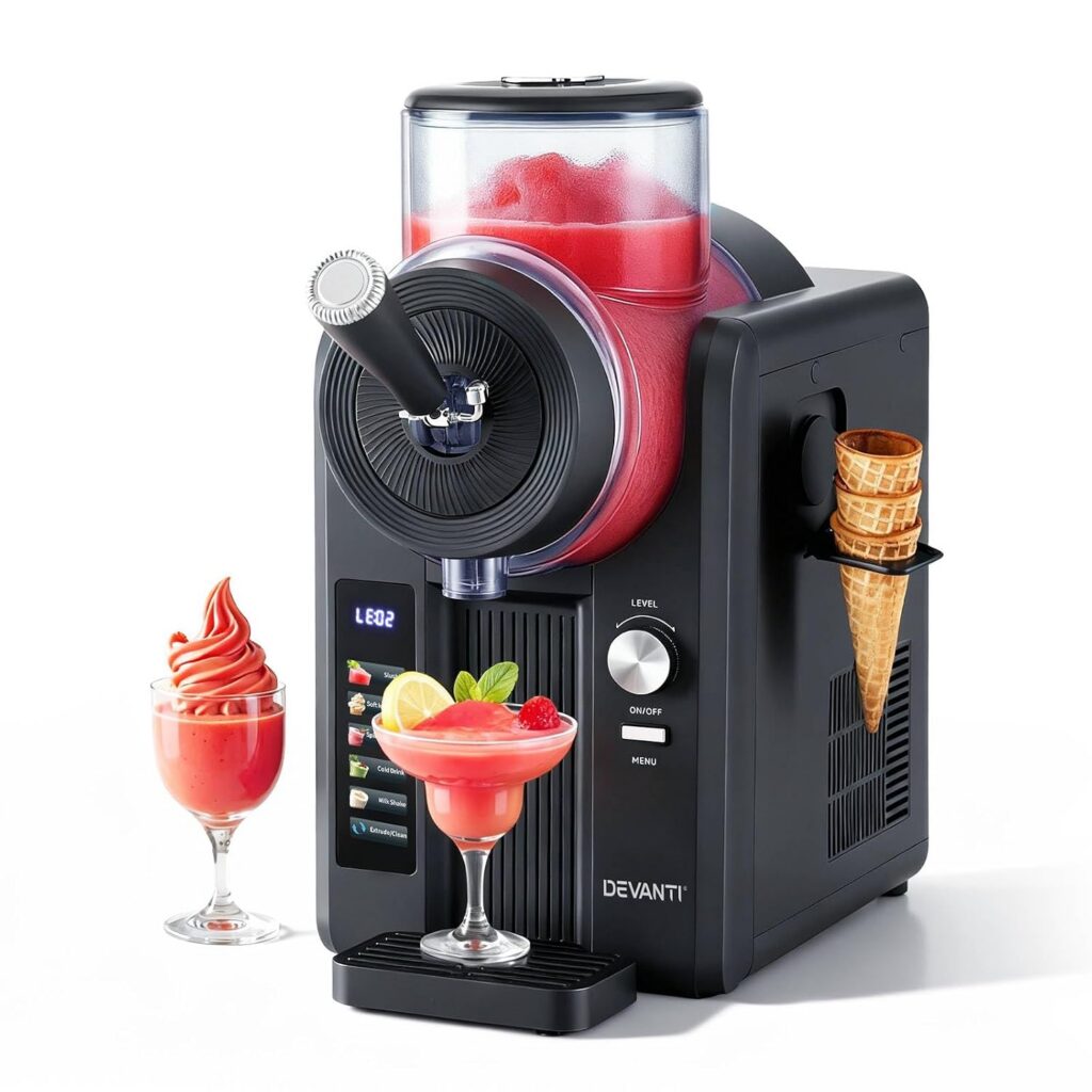 Devanti 6-in-1 Slushie & Ice Cream Maker, 2L