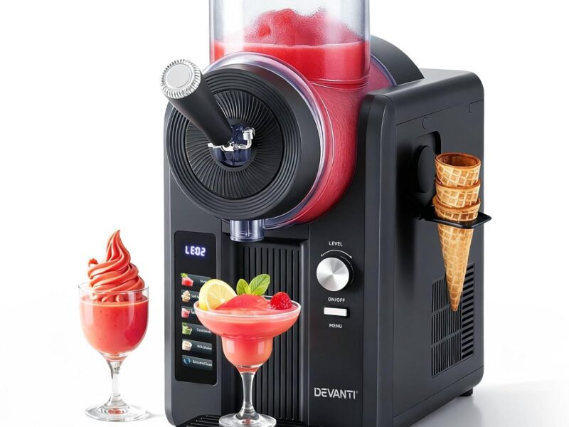 Devanti 6-in-1 Slushie & Ice Cream Maker, 2L