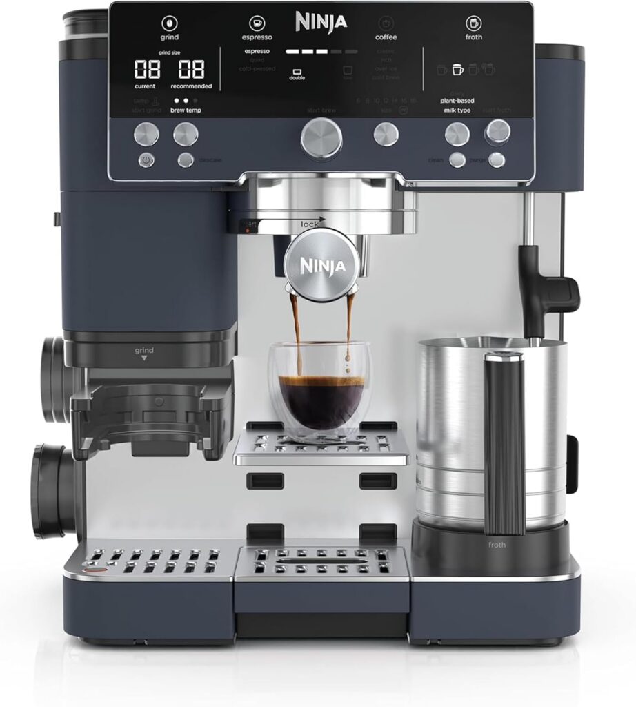 Ninja Luxe Cafe Premier Three-in-One Coffee Machine, Cyberspace