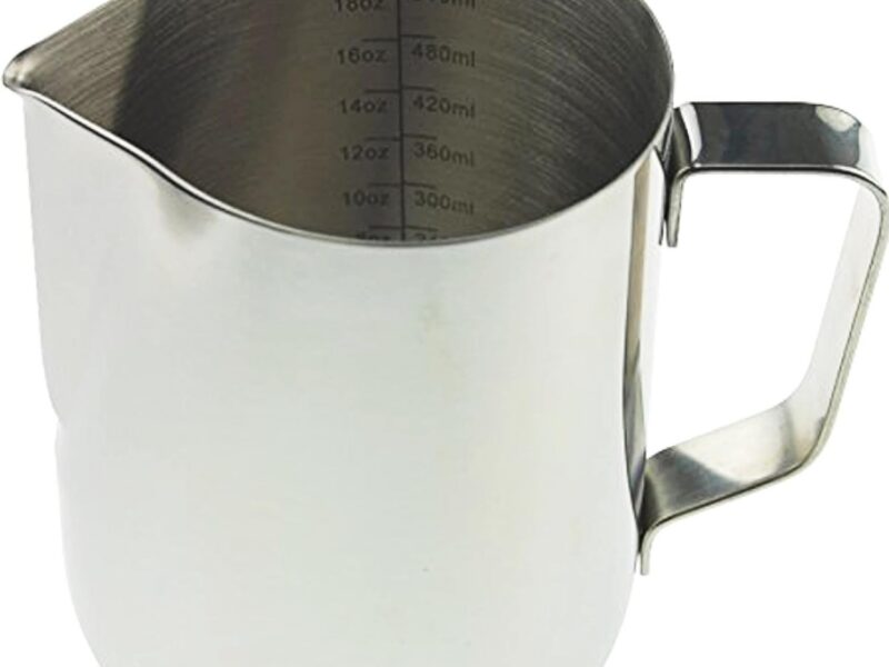 Thermometer World 600ml Stainless Steel Milk Jug