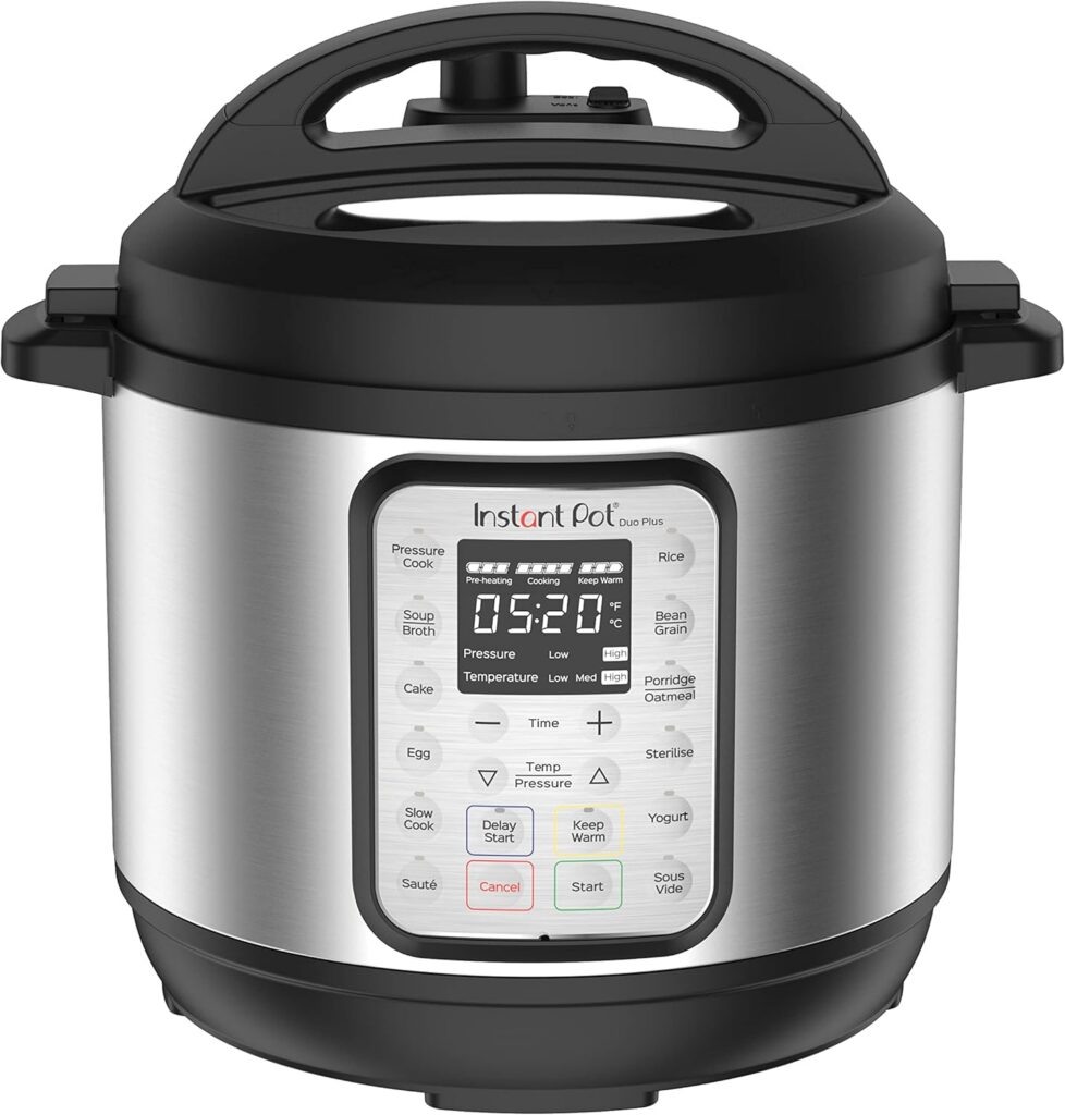 Instant Pot Duo Plus 9-in-1 Electric Pressure Cooker, 8L