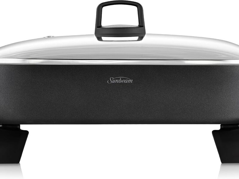 Sunbeam DiamondForce Banquet Frying Pan, Deep Non Stick