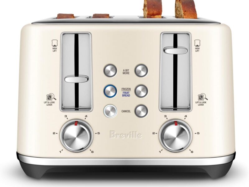 Breville ToastPro 4 Slice Toaster, Cream