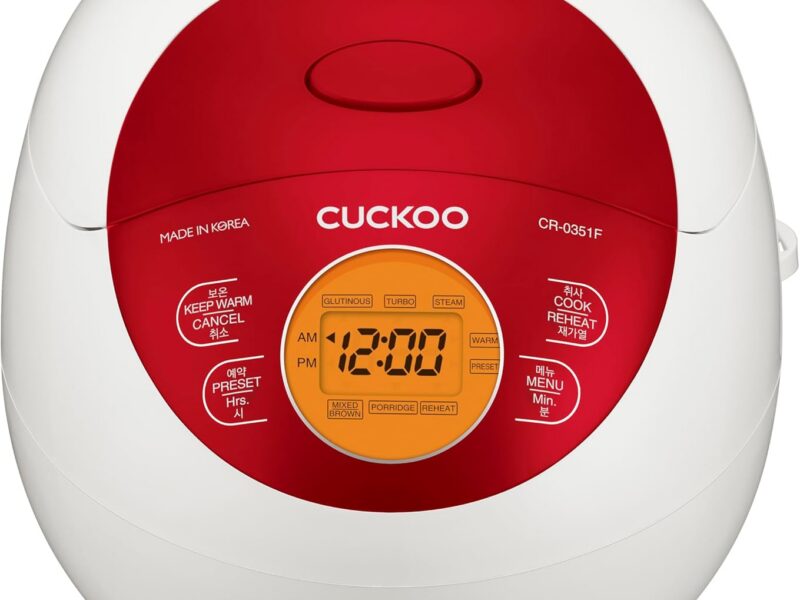 CUCKOO CR-0351F 3-Cup Smart Rice Cooker