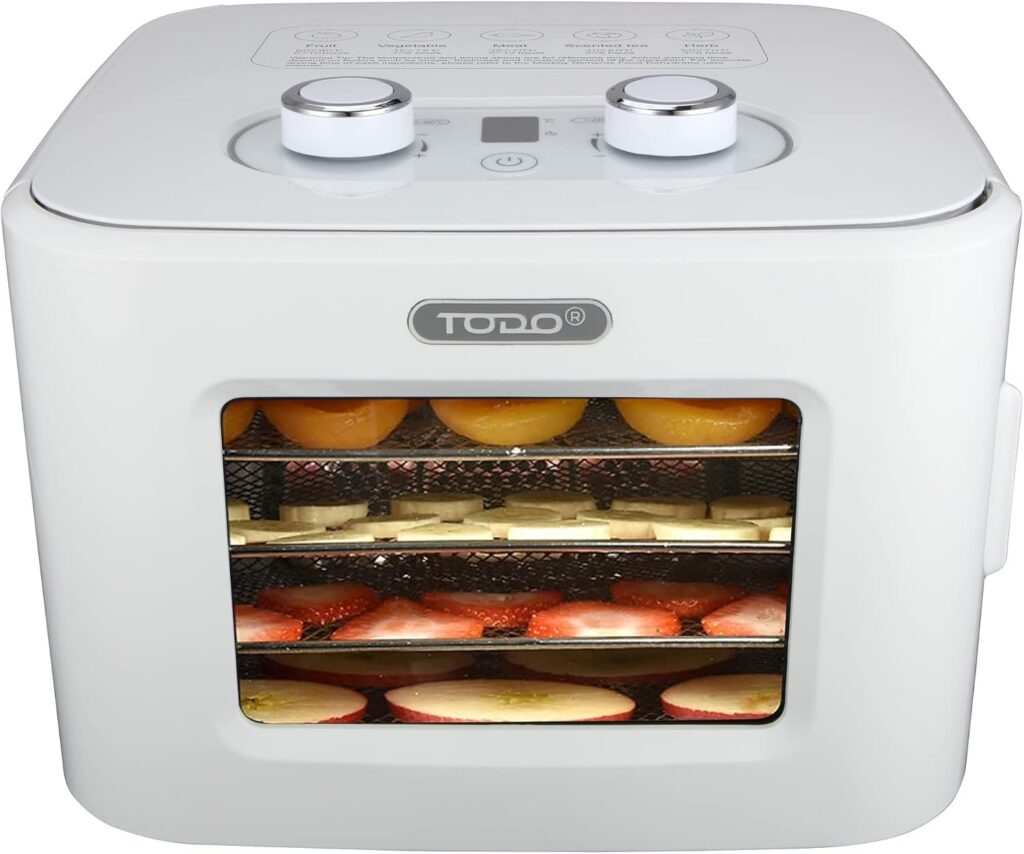 TODO 400W Stainless Steel Food Dehydrator, Yogurt & Fruit Dryer