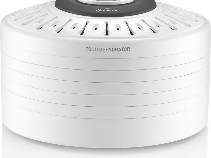 Sunbeam DT5600 Food Dehydrator, Electronic Food Dryer