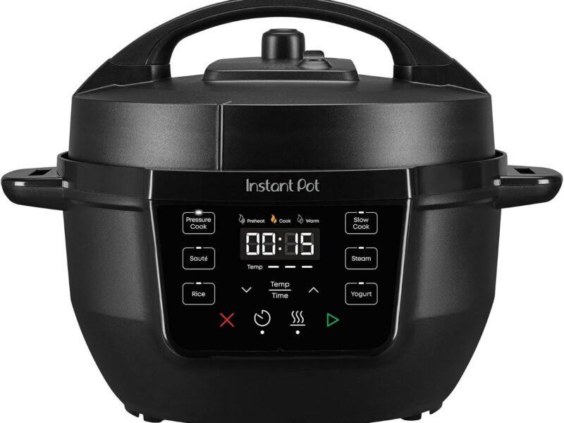 Instant Pot Rio Mini 7-in-1 Multi-Cooker, Black