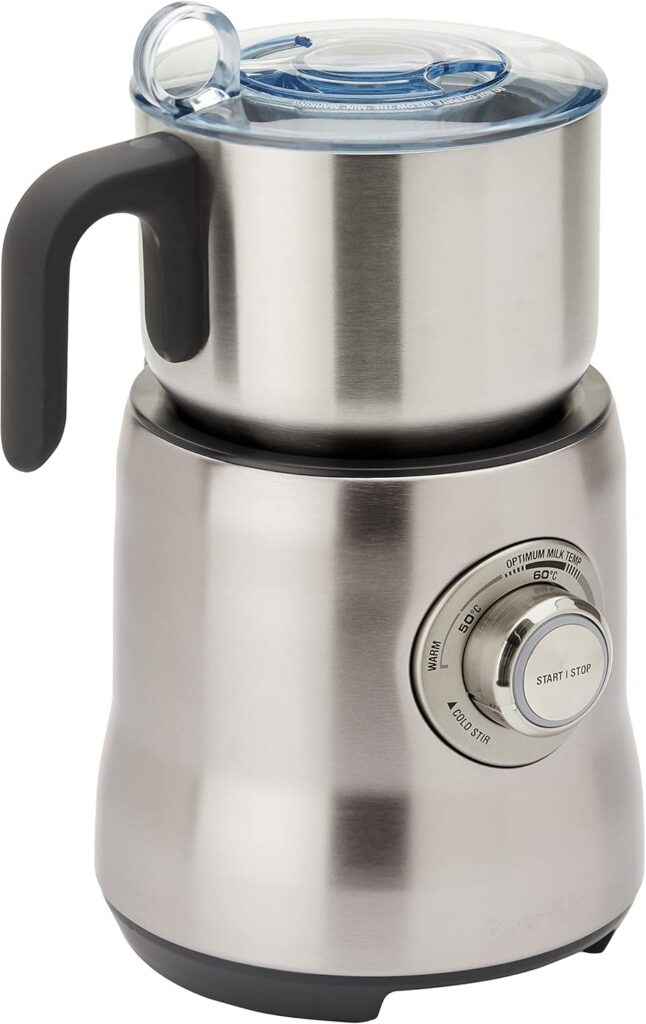 Breville Milk Cafe Stainless Frother with Two Discs