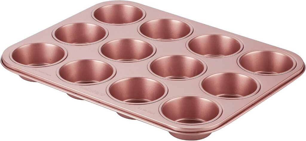 Wiltshire Rose Gold 12-Cup Muffin & Mini Pie Tin