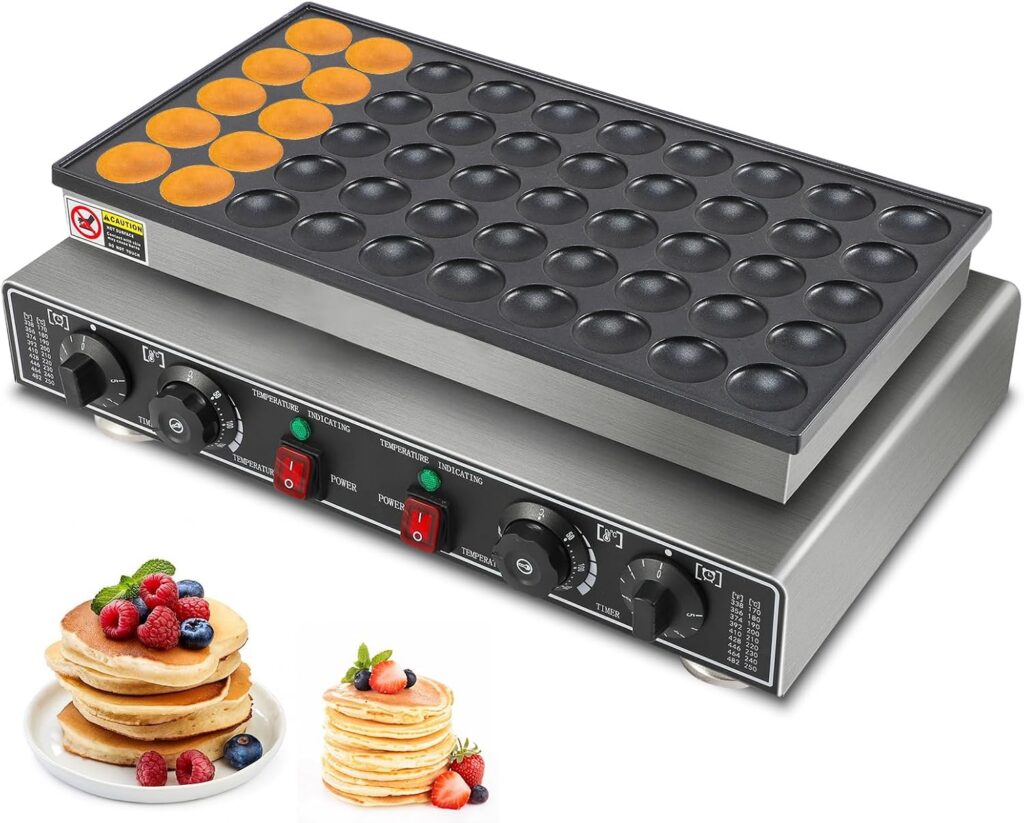 Commercial 50-Hole Dutch Pancake & Waffle Maker