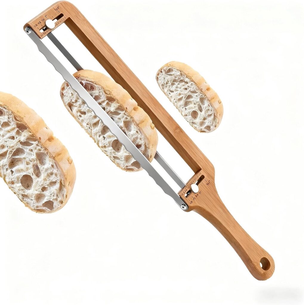 Adjustable Serrated Blade Bread Slicer