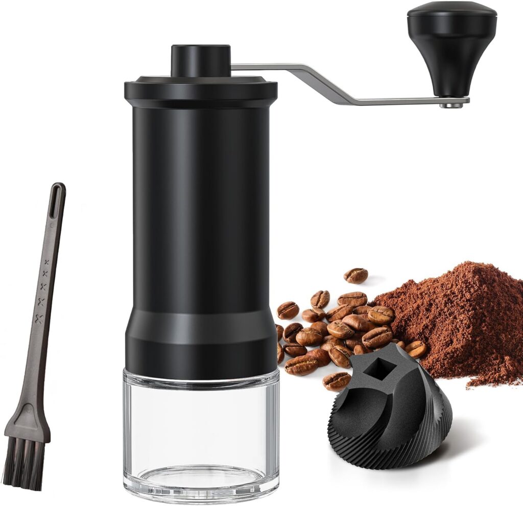 ANNIVERS Manual Ceramic Burr Coffee Grinder