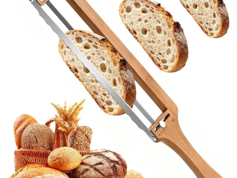 GIOD Adjustable Wooden Bread Slicer