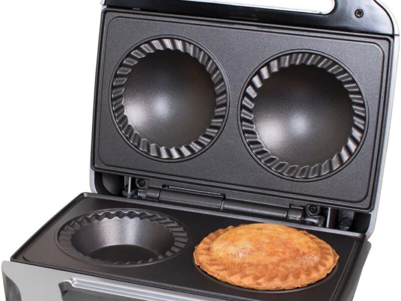Quest 35970 Double Deep Fill Pie Maker with Crimping Edge
