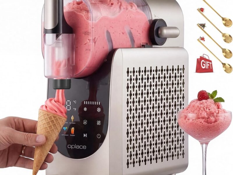 2.6L Slushie & Soft Serve Ice Cream Maker, No Ice Needed