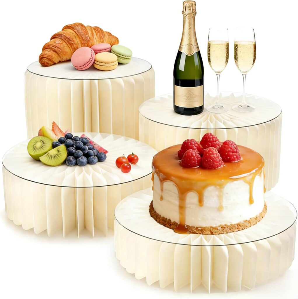 Collapsible Cake Stand & Buffet Riser Set