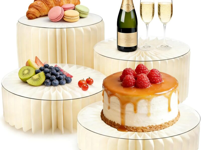 Collapsible Cake Stand & Buffet Riser Set