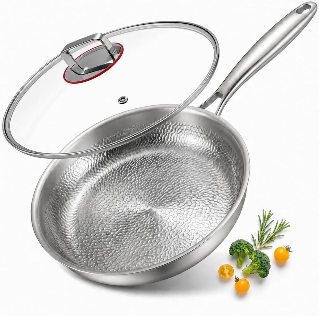 Titanium Non-Coated Frying Pan, 11 Inch
