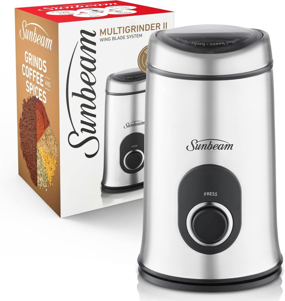 Sunbeam Multigrinder II Coffee Herb and Spice Grinder