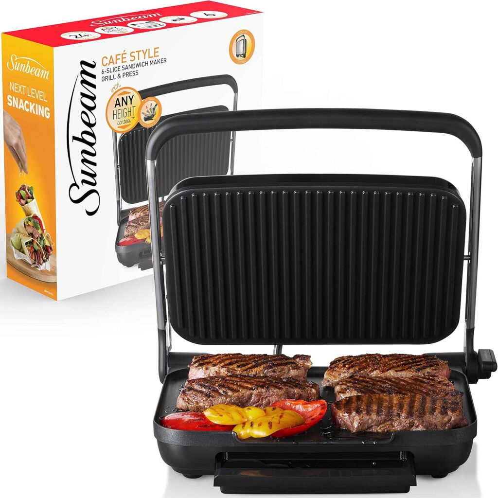 Sunbeam CafÃ© Style 6-Slice Sandwich Press