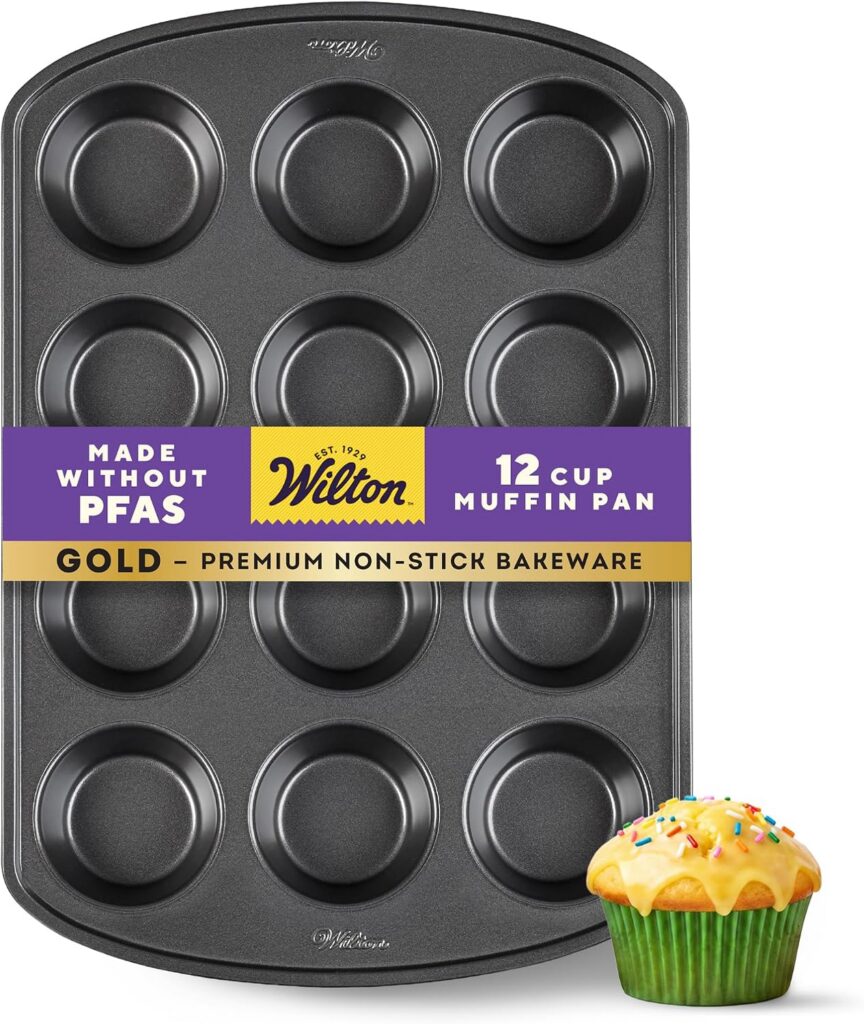 Wilton Perfect Results 12-Cup Cupcake & Muffin Tin