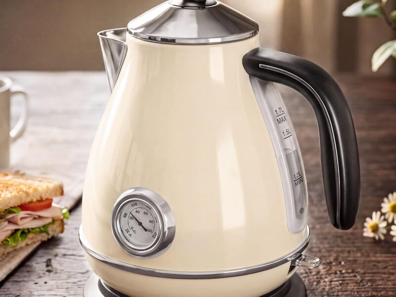 Billord 1.7L Vintage Stainless Steel Kettle