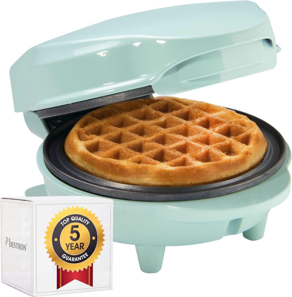 Bestron 550W Mini Classic Waffle Maker