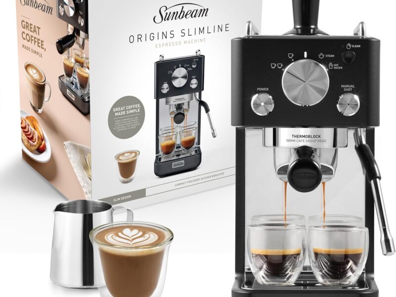 Sunbeam Origins Slim Espresso Maker, 58mm Group Head