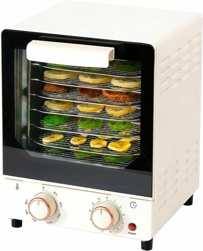Stainless Steel 8-Tray Food Dehydrator, Multi-Level Dryer
