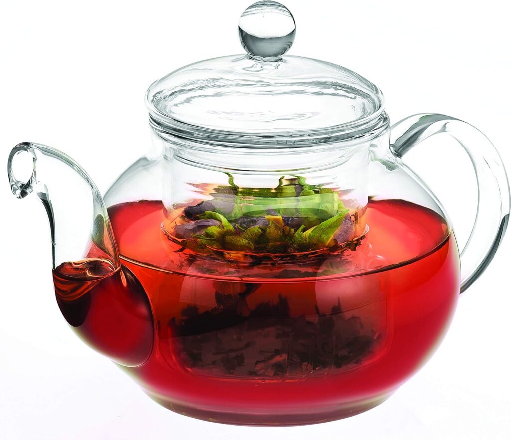 Avanti Eden Glass Tea Pot with Glass Infuser