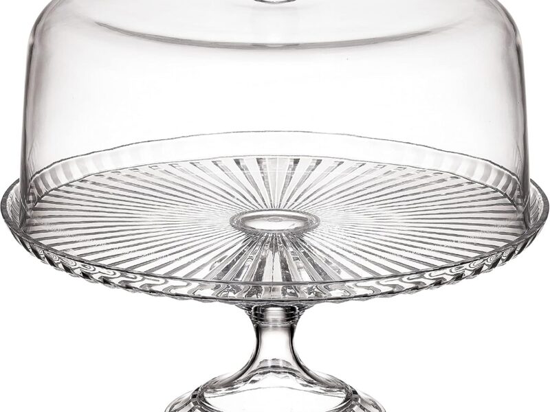 CBJAPAN Domed Cake Stand in Clear Resin