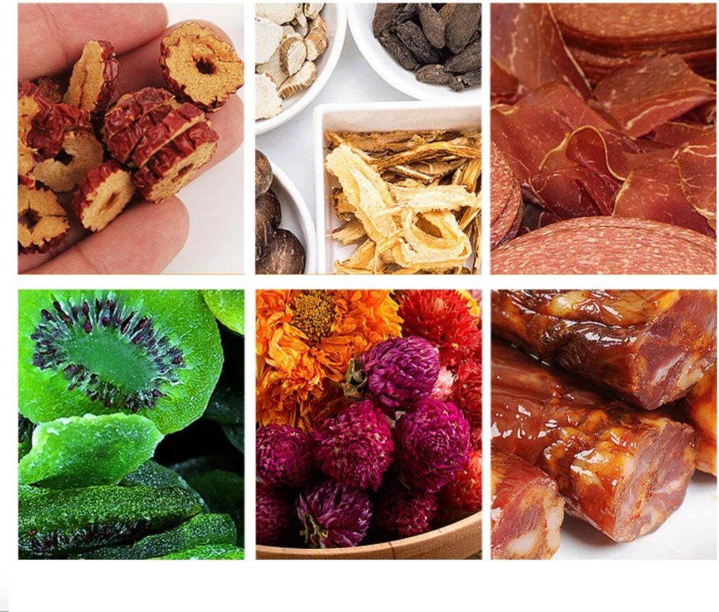 Commercial Grade 6-Layer Stainless Steel Food Dehydrator, Fruit & Jerky Dryer