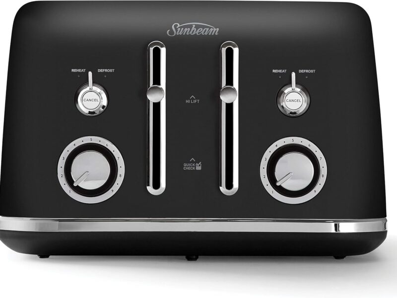 Sunbeam Alinea 4 Slice Toaster, Dark Canyon