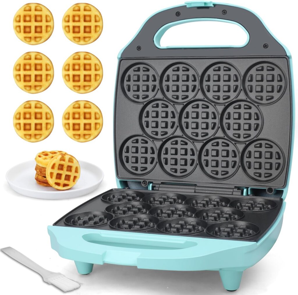 Baker’s Friend Bite-Size Mini Waffle Maker