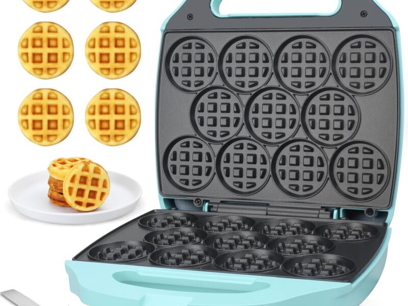 Baker’s Friend Bite-Size Mini Waffle Maker