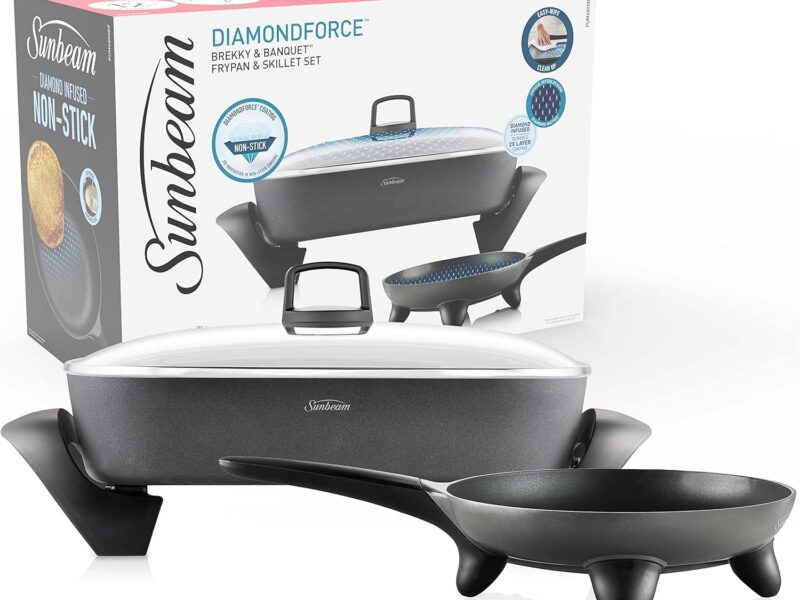 Sunbeam Banquet Electric Frying Pan & Skillet Set