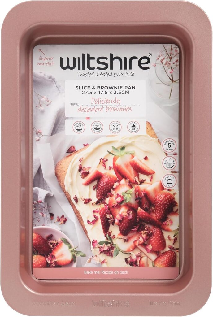 Wiltshire Rose Gold Non-Stick Slice Tin