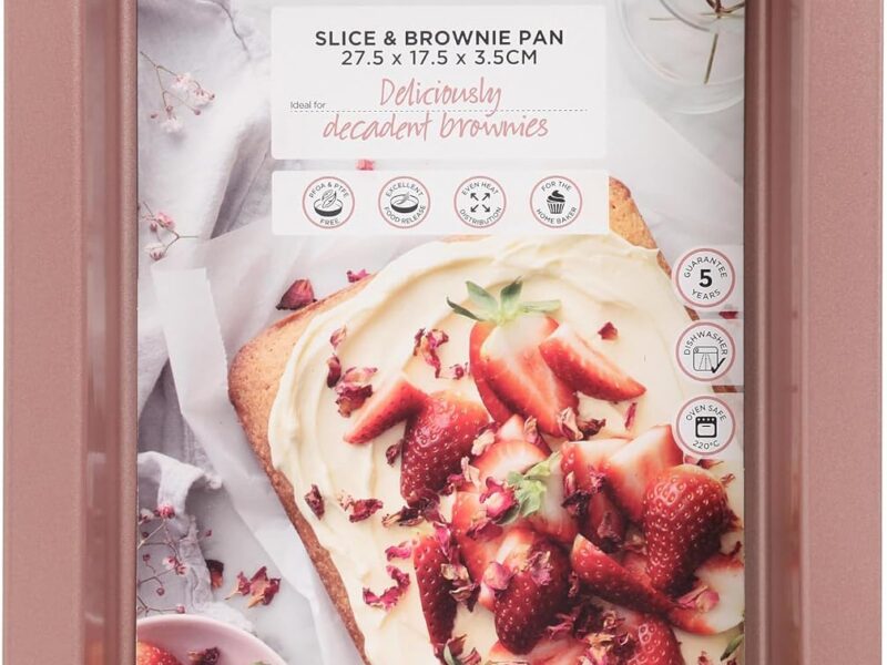 Wiltshire Rose Gold Non-Stick Slice Tin