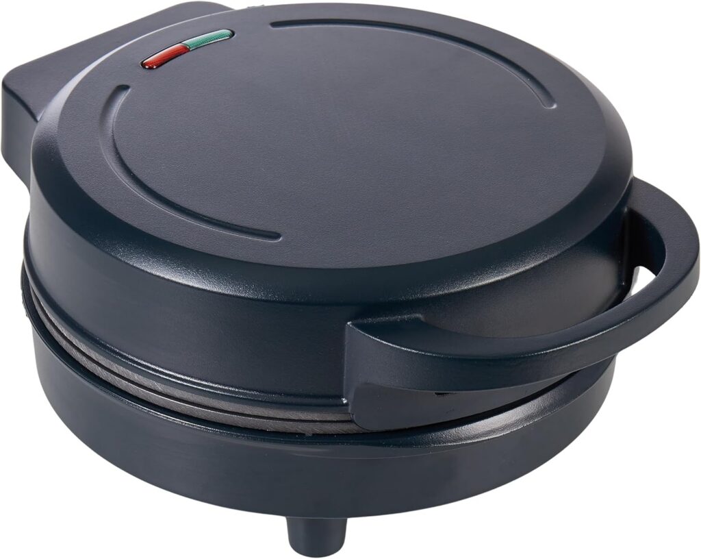 Davis & Waddell Matte Black Electric Waffle Maker