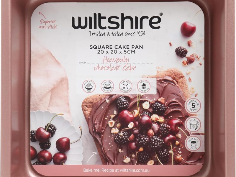 Wiltshire Rose Gold Square Cake Tin