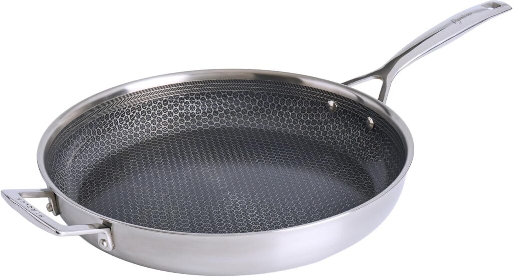 Pyrolux PYROHEX Stainless Steel Ceramic Nonstick Fry Pan, 32cm
