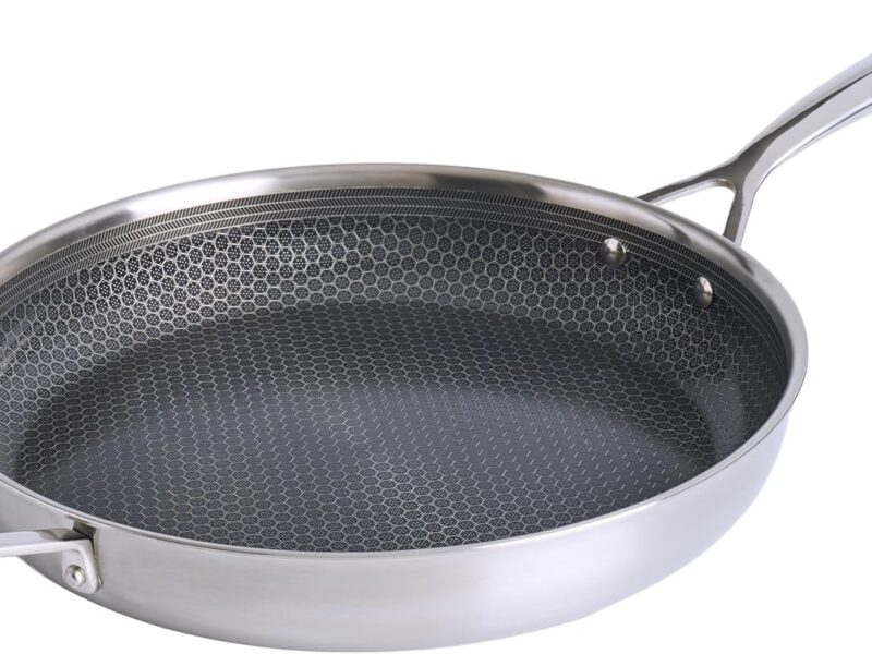 Pyrolux PYROHEX Stainless Steel Ceramic Nonstick Fry Pan, 32cm