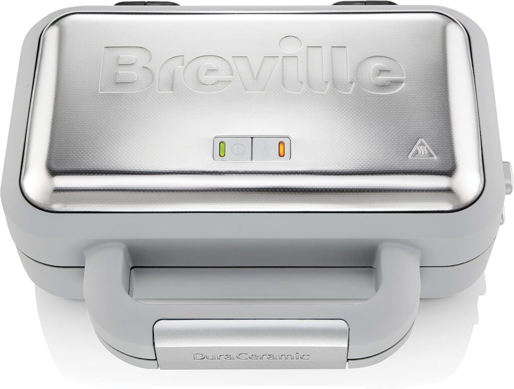 Breville DuraCeramic Waffle Iron with Removable Plates