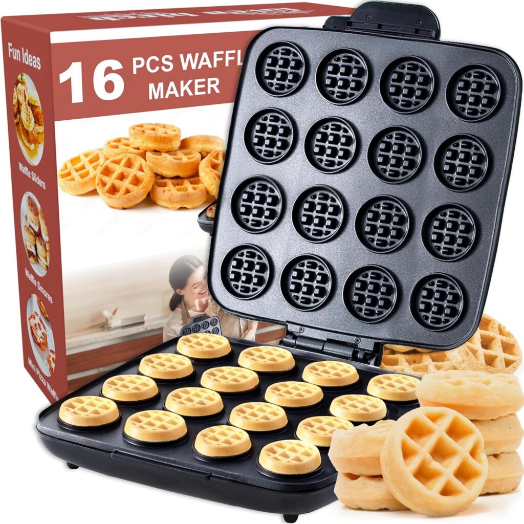 16-Piece Non-Stick Waffle Maker Set