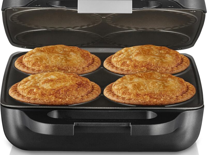 Sunbeam Pie Magic 4 Up, Deep Fill Electric Pie Maker with Pastry Cutter