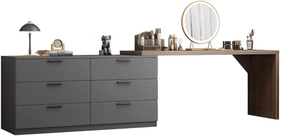 Salesbay Extendable Corner Vanity Desk